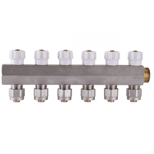 Коллектор APE ITALY 7886 L 3/4х16 6-ой с перекрытием (000000884)