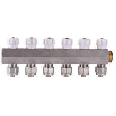 Коллектор APE ITALY 7886 L 3/4х16 6-ой с перекрытием (000000884)