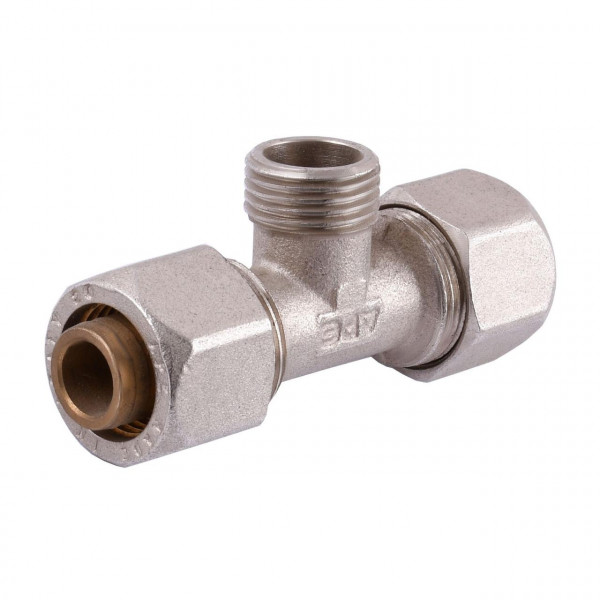 Тройник с наружной резьбой APE ITALY 733 L 20х1/2″x20 (000000892)