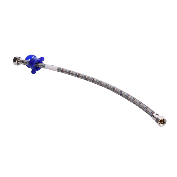 Шланг нержавіюча сталь SOLOMON 1/2″х1/2″ ВВ 0,3м HS30 (000000947)