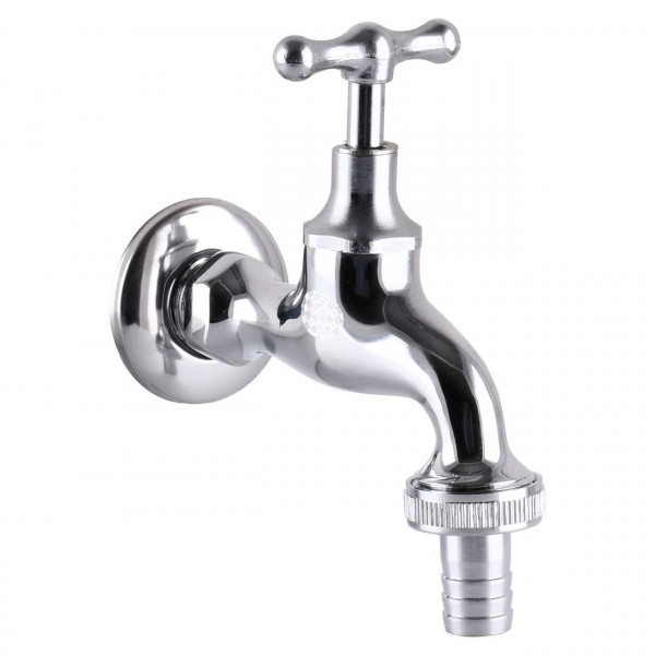 Кран SOLOMON вентильный поливочный 1/2″ CHROM T5071 (000001322)