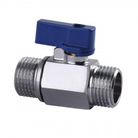 Кран шаровый мини SOLOMON 1/2″ НН NV-3161 (2шт. в упак.) (000001379)