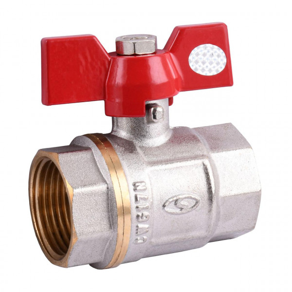 Кран шаровый прямой SOLOMON 1″ ВВ КБ PN40 В1007 (000001407)