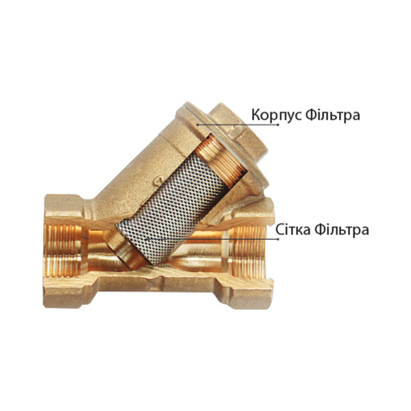 Фильтр грубой очистки SOLOMON 3/4″ 8011 (000001450)