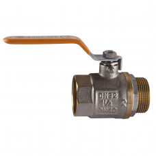 Кран кульовий прямий SOLOMON 1 1/4″ ЗВ ЖР PN40 В1002FM (000001494)