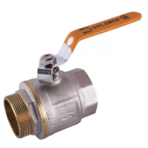 Кран шаровый прямой SOLOMON 2″ НВ ЖР PN40 В1002 (000001502)