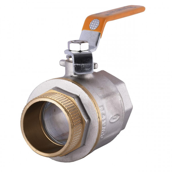 Кран кульовий прямий SOLOMON 2″ ЗВ ЖР PN40 В1002 (000001502)