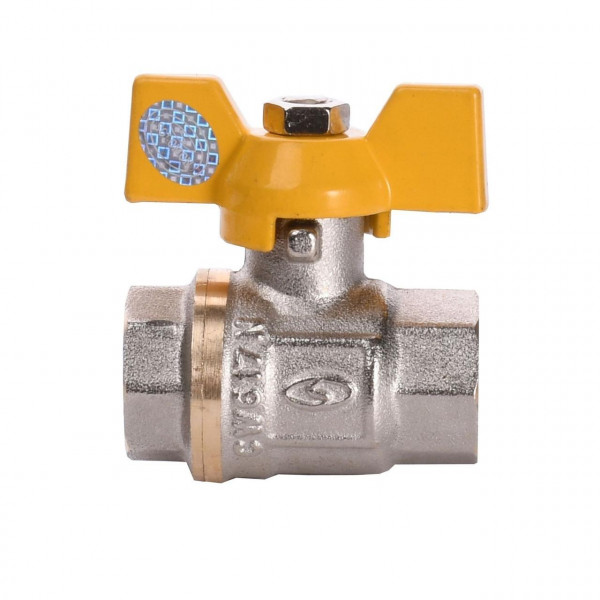 Кран кульовий прямий SOLOMON 1/2″ ВВ ЖБ PN40 B1007 (000001504)