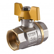 Кран кульовий прямий SOLOMON 3/4″ ВВЖБ PN40 B1007 (000001505)
