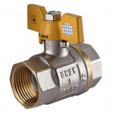 Кран кульовий прямий SOLOMON 1″ ВВ ЖБ PN40 В1007 (000001506)