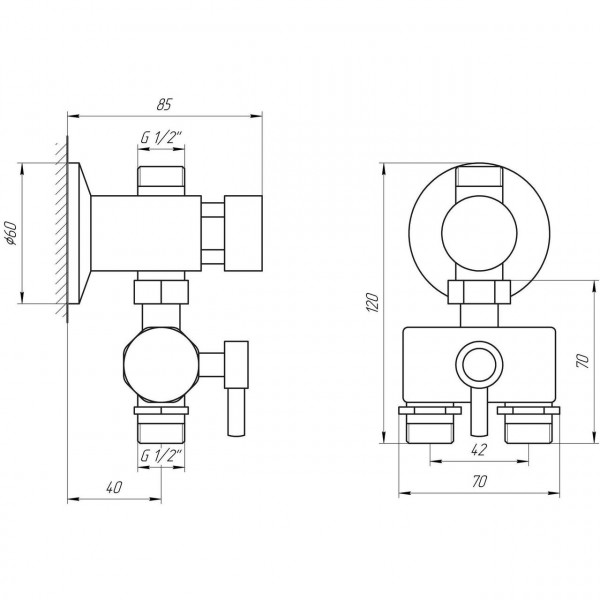 Змішувач-дозатор для душу TREMOLADA ТREMO-468MIX (000001641)