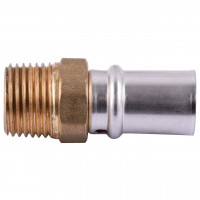 Муфта с наружной резьбой пресс APE ITALY AP 101 1/2″х16 (000001711)