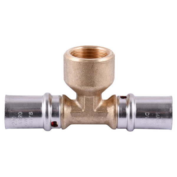 Тройник с внутренней резьбой пресс APE ITALY AP 132 16х1/2″х16 (000001727)