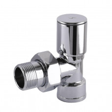 Кран вентильний кутовий з американкою SOLOMON 1/2″ CHROM 1845 (000002161)