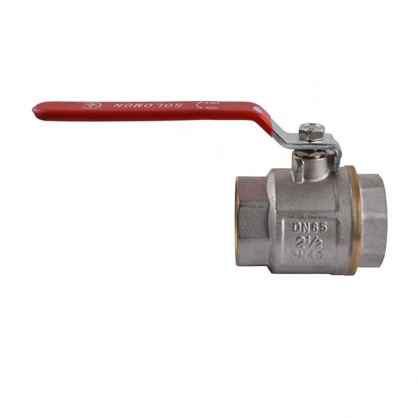 Кран шаровый прямой SOLOMON 2 1/2″ ВВ КР PN40 В1001 (000002173)