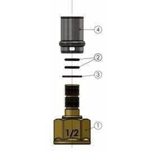 Муфта с внутренней резьбой пресс APE ITALY AP 102 3/4″х26 (000002184)