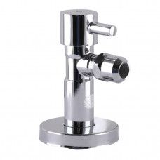 Кран напівобертовий кутовий з цангою SOLOMON 1/2″х 3/8″ Lazer 7076 (000002250)