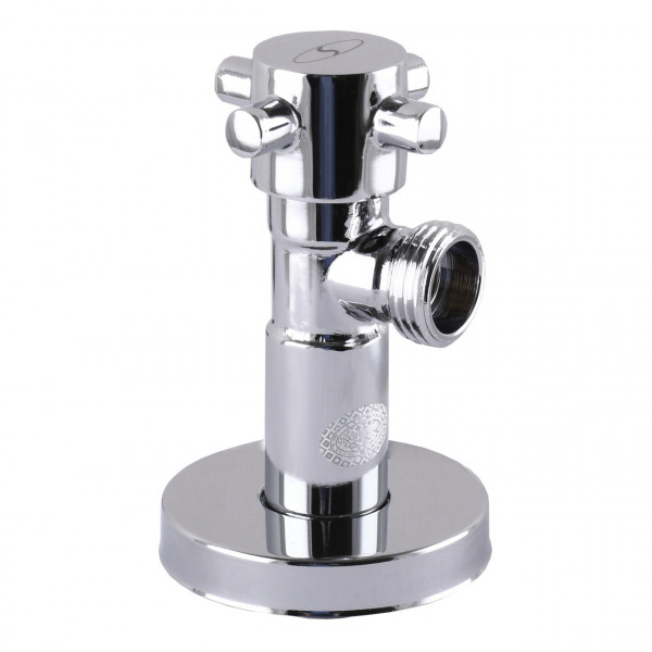 Кран полуоборотный угловой SOLOMON 1/2″х1/2″ Retro 7077 (2шт) (000002253)