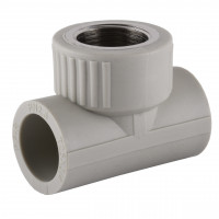 Тройник внутренняя резьба Vsplast PPR 32х1'' 1015 (000003074)