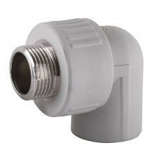 Угол 90 наружная резьба Vsplast PPR ф32х3/4″ 1010 (000003476)