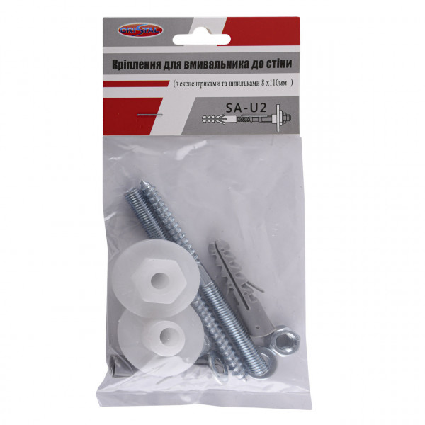 Кріплення SA- U2, для умивальника, Ø8/110 мм, середнє CRISTAL (000003682)