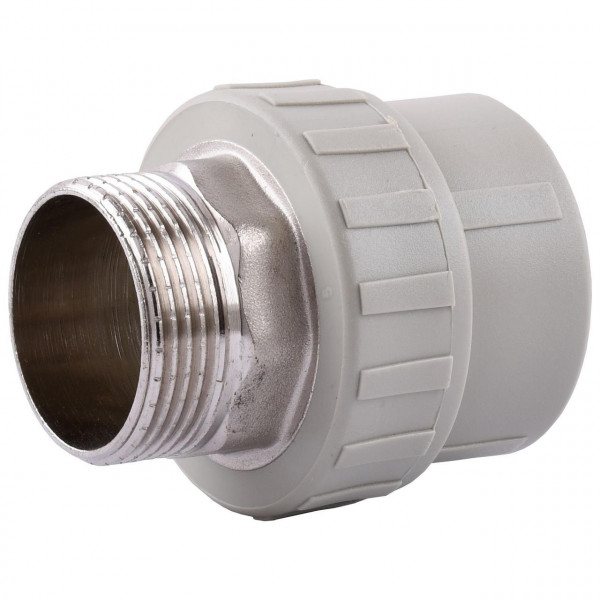 Муфта наружная резьба под ключ Vsplast PPR 50x1 1/2″ 1005 (000003750)