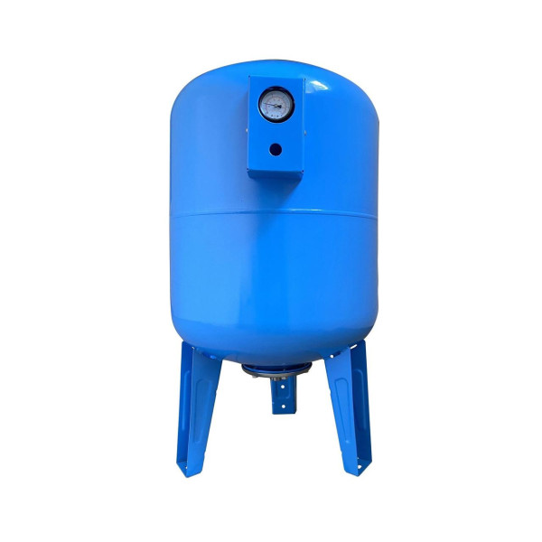 Гидроаккумулятор 100л VOLKS pumpe 10bar верт (с манометром) (000003823)