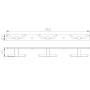 Планка с крючками Perfect Sanitary Appliances SP 8135 (000004550)