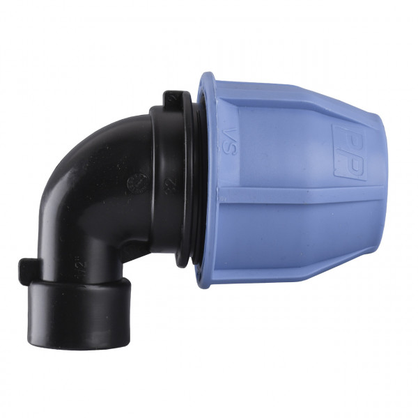 Колено ПНД Vsplast 32*1/2 '' ** В 4002 (000005444)