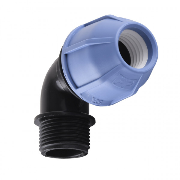 Коліно ПНД Vsplast 25*1 '' ** ЗР 4003 (000005452)