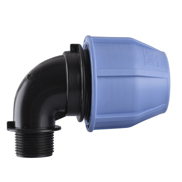 Коліно ПНД Vsplast 32*3/4 '' ** ЗР 4003 (000005454)