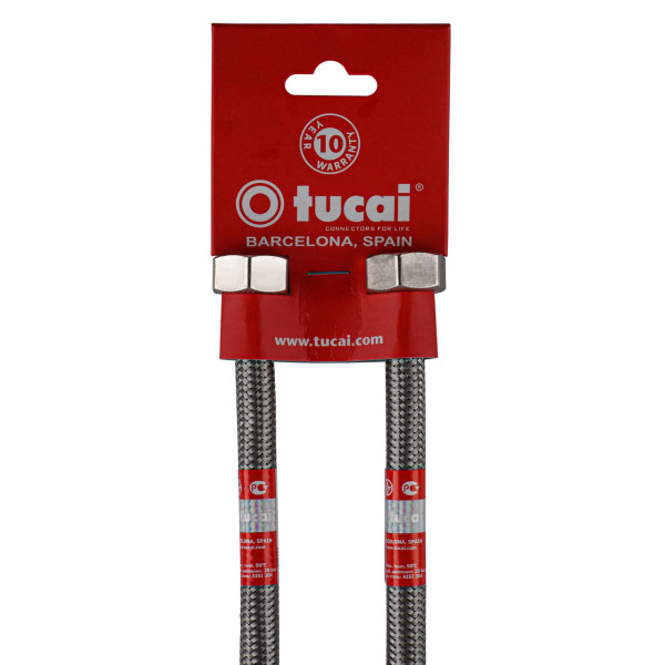 Шланг для змішувача TUCAI М10х1/2″ 1,0м ПАРА TAQ GRIF 200963 (000005514)