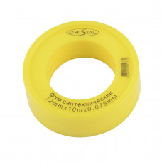 Фум стрічка тефлонова S-1202 (12*10*0,08) 50 мм CRISTAL (000005976)