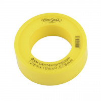 Фум стрічка тефлонова S-1202 (12*10*0,08) 50 мм CRISTAL (000005976)