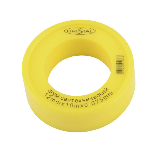 Фум лента тефлоновая S-1202 (12*10*0,08) 50мм CRISTAL (000005976)
