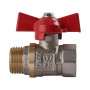 Кран шаровый прямой WATER VALVE 3/4″ НВ КБ NV-V Q002 (000006069)