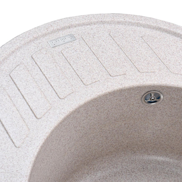 Гранитная мойка Globus Lux ARNO миндаль 620х500мм-А0008 (000020963)