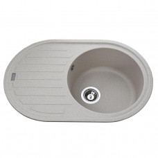 Гранітна мийка Globus Lux OHARA піщаний 770х500мм-А0004 (000021077)