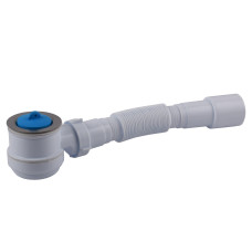 Сифон OPTIMUM низкий бутылочный для душ.поддона с выпуск 1 1/2″ та гофротрубой 40*40/50 OPTI- 09033 (000029705)