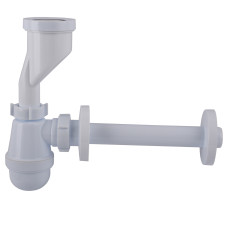 Сифон OPTIMUM для писсуара с трубкой 40/32*200, розетками 32 и 40 OPTI-19708 (000029710)