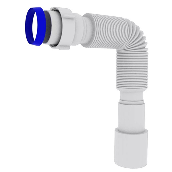 Гофротруба OPTIMUM соединительная с накидной гайкой 1 1/2″*40/50 (310-650мм) OPTI-00024 (000029712)