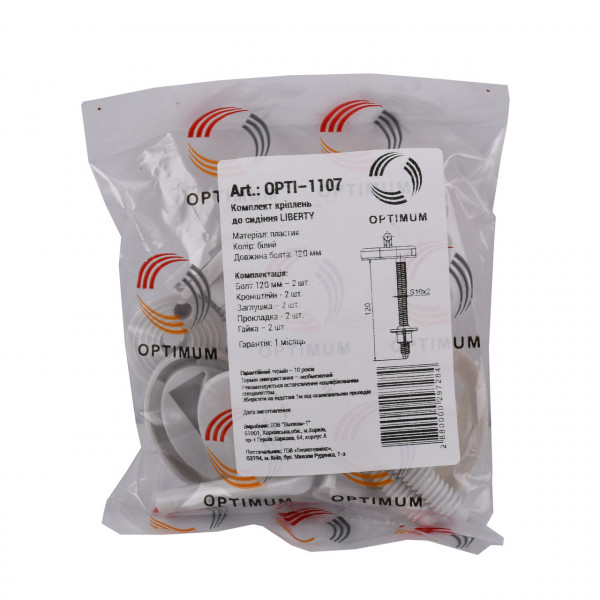 Крепление OPTIMUM к крышке унитаза LIBERTY OPTI 1107 (000029728)