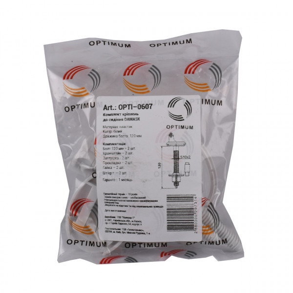 Крепление OPTIMUM к крышке унитаза DAMASK OPTI 0607 (000029731)