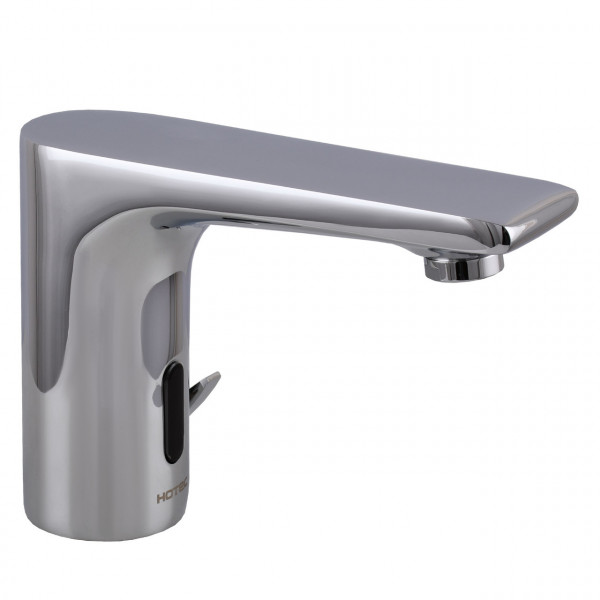 Змішувач сенсорний для умивальника HOTEC 19.117-DC/AC (220V/6V) з трансформатором (000030273)