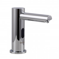 Дозатор рідкого мила сенсорний на умивальник HOTEC 13.515-DC/AC (220V/6V)з трансформ-м,латунь,1000мл (000030274)