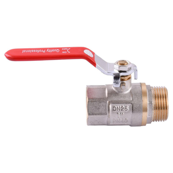 Кран шаровый прямой Q PROFESSIONAL 1″ НВ КР PN40 QP152 (000010159)