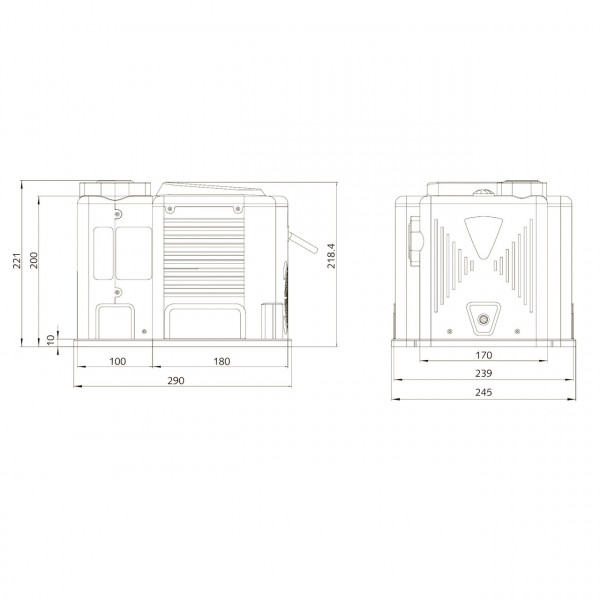 Насосная станция Optima PRIME OP370 IA с интеллектуальным частотным преобразователем (000025063)