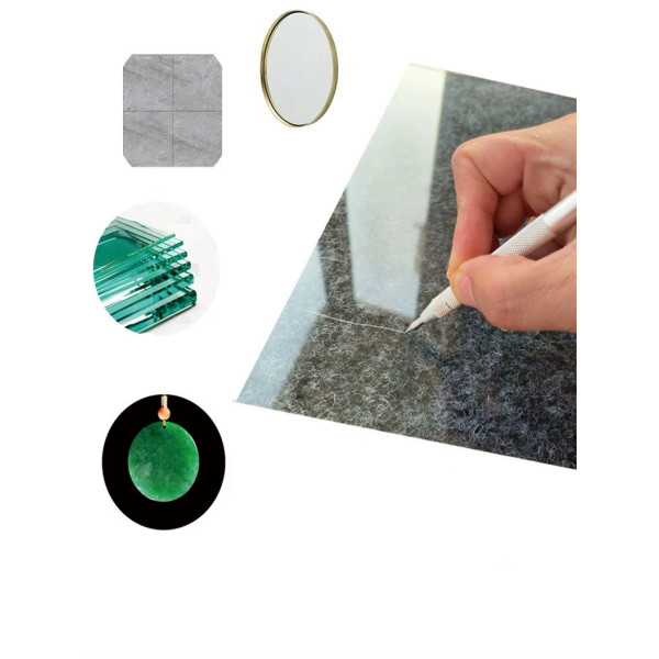 Гравировальная ручка с наконечником из карбида вольфрама, ручной гравер по металлу, стеклу и керамике, инструмент для точной