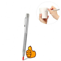 Гравировальная ручка с наконечником из карбида вольфрама, ручной гравер по металлу, стеклу и керамике, инструмент для точной