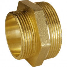 Ніпель редукційний латунний 1 1/2″ЗР х 1 1/4″ЗР штампований А0522А VA (000010734)